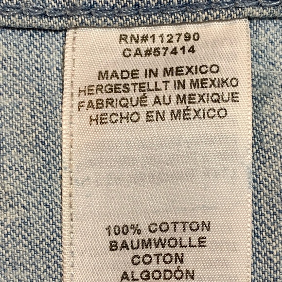 True Religion Plus Size Denim Trucker Jacket - Picture 10 of 15